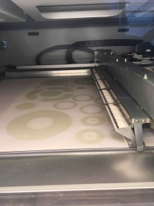 Printer bed
